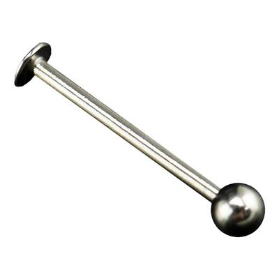 平底舒适型体积更小钛钢舌钉