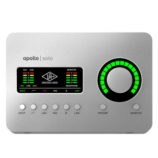 UA阿波罗Apollo Solo Twin x Duo雷电声卡UAD插件USB编曲音频接口