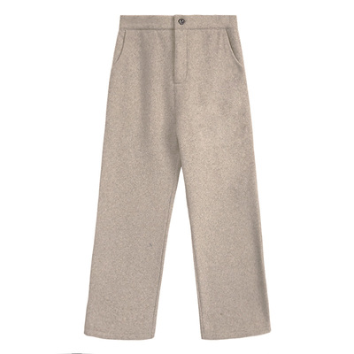 高腰九分裤加厚2021