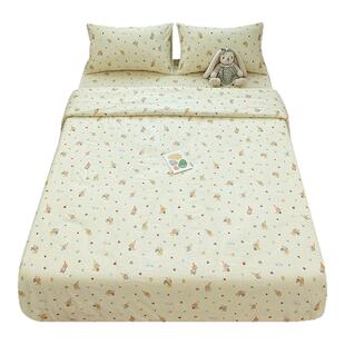 全棉卡通捕梦星人床单单件被单学生宿舍纯棉被套1.5m可配三四件套