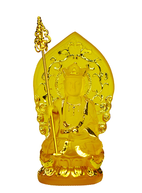 水琉璃佛堂居家供奉地藏菩萨佛像