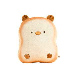 lenle伶俐动物吐司抱枕沙发抱睡公仔送女生礼物毛绒玩偶床头靠枕