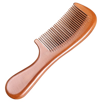 孕妇专用桃木梳子舒缓疲劳便携防静电养生顺发改善睡眠孕妈妈按摩