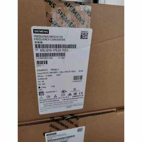 议价全新现货西门子G120C7.5kW变频功率模块6SL32101PE227UL07ULO