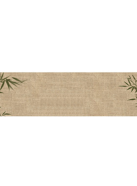 新中式玄关鞋柜垫防水可擦洗桌垫