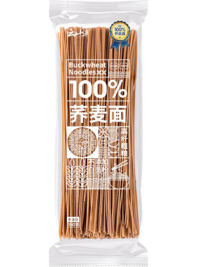 云山半100%荞麦面低糖低钠