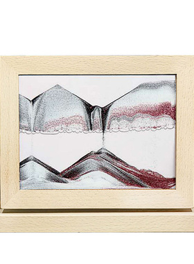 翻转式玻璃解压现在简约风流沙画