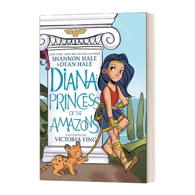 英文原版 Diana Princess of the Amazons Wonder Woman 戴安娜亚马逊王妃神奇女侠 DC漫画 英文版 进口英语原版书籍儿童全英语书
