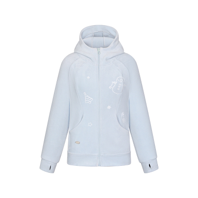 冬季原创雪人卫衣外套