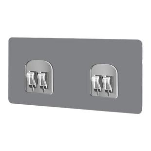 浴室置物架粘贴片卫生间脸盆架强力贴厨房筷子笼卡扣背胶挂钩粘钩