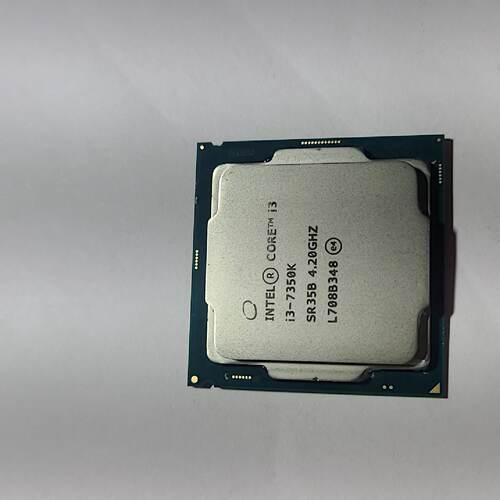 i3 7350k cpu散片  无暗病 测正常—议价