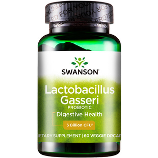 Swanson斯旺森加氏乳杆菌软胶囊肠道益生菌饱腹体重管理提高代谢