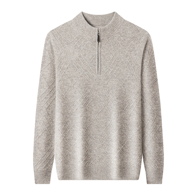 内蒙古鹿王100%山羊绒衫打底毛衣