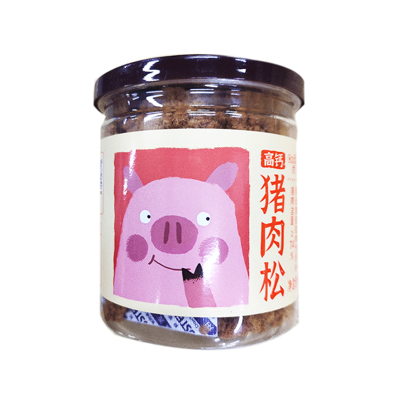 元初食品元童高钙猪肉松120g  拌饭即食辅食营养健康早餐