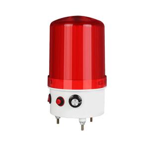 语音声光报警器爆闪警报灯强磁叉车警报器声音可调警示灯定制语音