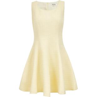 Vero Moda连衣裙2025秋季新款含棉后身拉链A字裙百搭32537A039