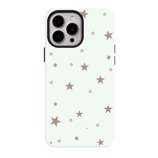 薄荷绿五角星适用苹果17promax手机壳iphone16pro菲林磁吸支架个性华为P80小米15小众vivo防摔保护壳oppo撞色