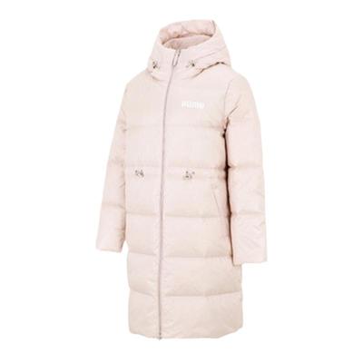 熊猫正品PUMA彪马外套女装 冬保暖过膝长款棉服休闲羽绒服846334