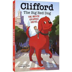 Clifford the Big Red Dog 大红狗克利弗 经典童书形象 真人电影改编 全彩漫画 课外读物 友谊成长 英文原版进口儿童图书