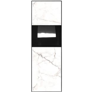 卫生间隐藏式304不锈钢垃圾桶嵌入式贴瓷砖马桶璧龛厕所收纳定制