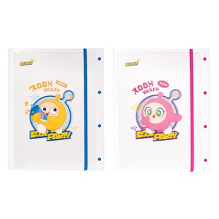 得力蛋仔派对联名试卷册A3文件夹试卷袋学生资料册文件收纳袋乐谱夹收纳册奖状绘画收集册透明插页产检手册