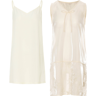 sincethen法式背心裙白色连衣裙短款裙子小个子短裙度假穿搭女夏