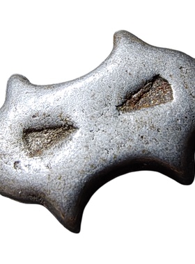 13704 藏传老天铁利马铜小元素 金刚杵贝云侧挂小滴溜文玩配饰