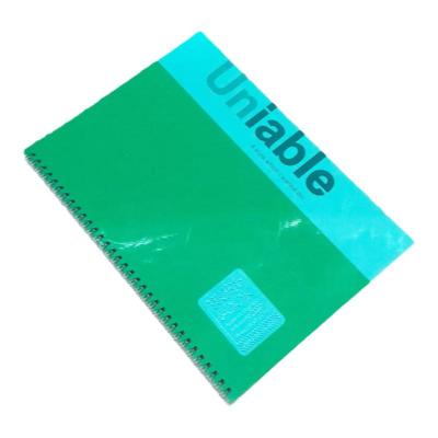 线圈本子彩色螺旋本pp分类a5b5a4