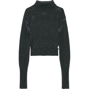 IT MM6 Maison Margiela女装针织衫新品设计感破洞镂空毛衣227489