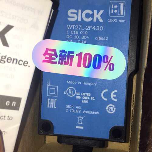 议价WT27L2F430sick传感器号101601适用