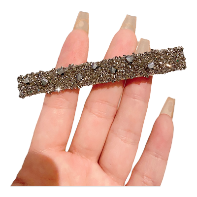 韩国闪钻刘海夹后脑勺碎发