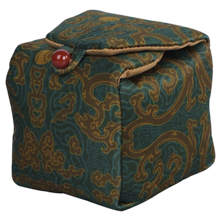 香云纱主人杯收纳包复古便携茶具小布袋文玩手串布包首饰收藏布盒