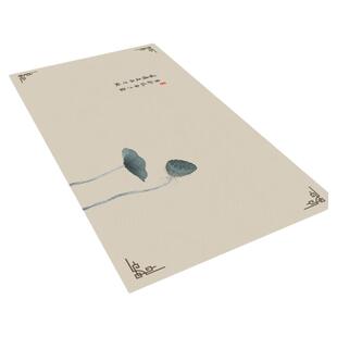 新中式宋氏美学禅意桌布防水防油隔热餐桌垫硅胶实木红木茶几桌垫