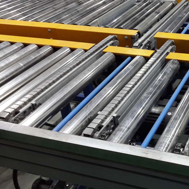 大型动力滚筒输送机自动化生产传送流水线滚轮传输带不锈钢输送线