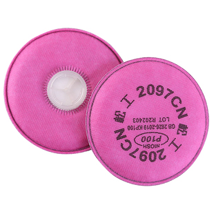 松工2097活性炭过滤棉KP100电焊二保焊防烟尘异味防毒面具滤芯纸