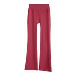 八分微喇鲨鱼裤女2026新款小个子瑜伽裤高腰显瘦休闲喇叭裤子夏