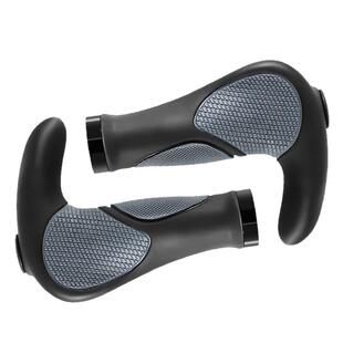 自行车手把套硅胶山地车副把手套通用单车握把套牛羊角手柄套配件