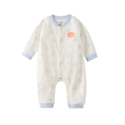 婴儿衣服纯棉抗菌四季款打底内衣