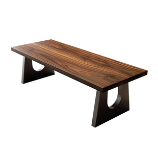 南美胡桃木罗汉床茶桌椅组合客厅家用餐桌宋代美学实木茶台高级感