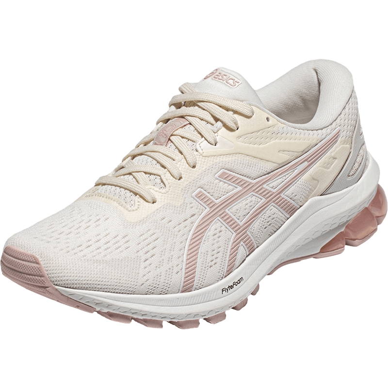 ASICS亚瑟士跑鞋女GT-1000 10稳定回弹马卡龙运动鞋1012B642-102