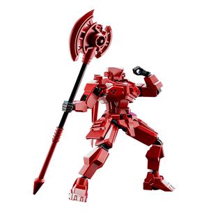 刀锋守卫正义之盾幸运13人偶战士3d打印多关节可动人偶拼装小玩具