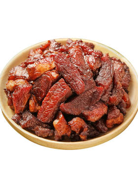 内蒙牛肉干边角料牛肉筋即食零食