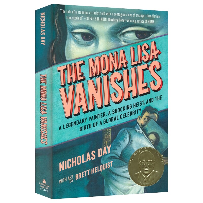 The Mona Lisa Vanishes 蒙娜丽莎消失了 波士顿环球号角图书奖得主 惊悚小说 章节书 英文原版进口儿童图书