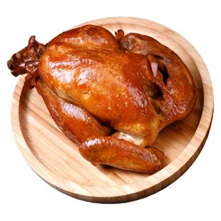 东北老式烧鸡果木烤鸡整只正宗哈尔滨特产熟食即食手撕香传统熏鸡