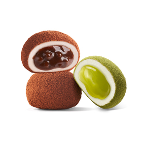 和风生巧福团雪媚娘脏脏团子糯米糍夹心巧克力麻薯爆浆点心零食品