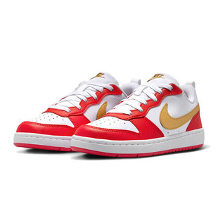 耐克官方正品女鞋2025新款红色COURT板鞋男女童运动休闲鞋平底鞋