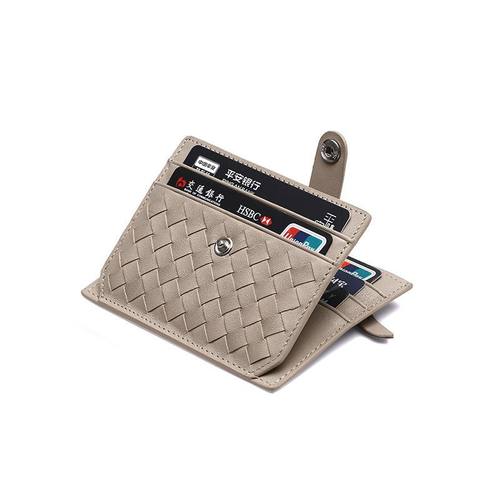 卡包迷你卡袋超薄款卡片包软皮驾驶证件女式卡夹小巧一片式卡包女