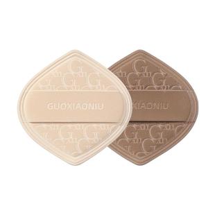 郭小妞奶咖粉扑气垫棉花糖慕斯皮服帖粉底液专用上妆工具美妆蛋