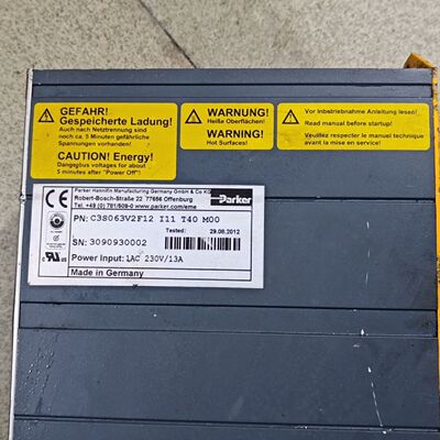 德国Parker派克伺服驱动器驱动器控制器PNC3S0请询价