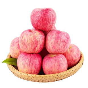 陕西洛川苹果水果新鲜10斤正宗当季红富士脆甜冰糖心整箱应季包邮